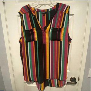 Harper striped blouse